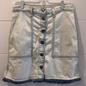 Current Elliott Denim skirt size 27